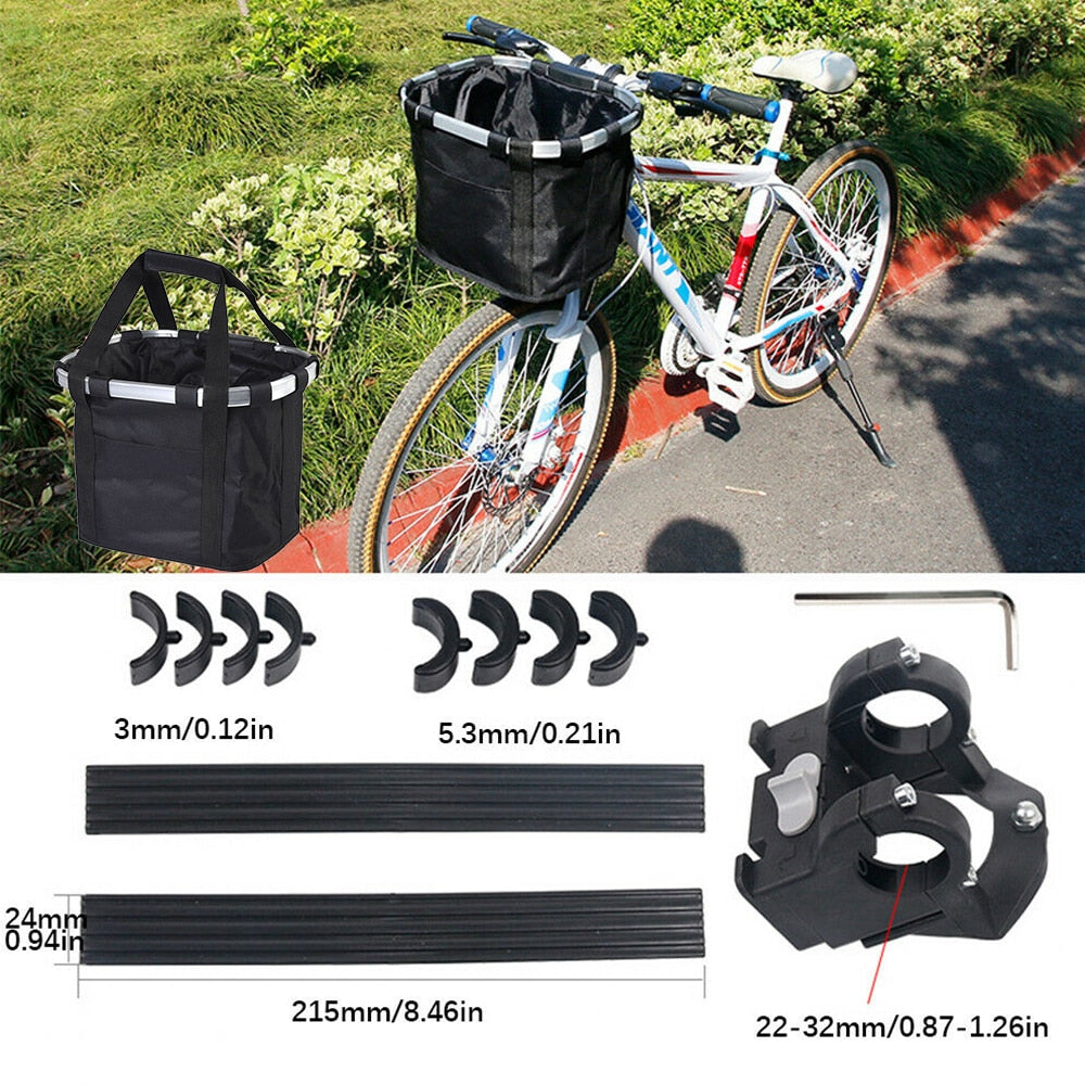 Foldable Pet Carrying Basket for Mountain Bikes BIKE FIELD