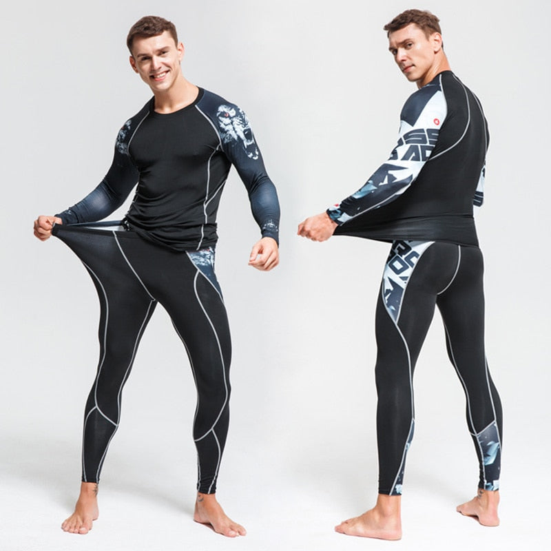 Men's Thermal Underwear Sets BIKE FIELD