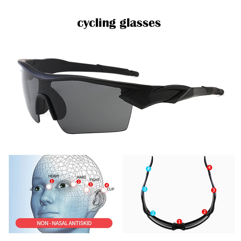 Sport Polarized Cycling Glasses – Stylish Outdoor Sunglasses for Men and Women BIKE FIELD