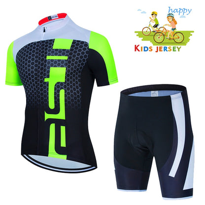 Kids Cycling Jersey Set for Young Cyclists BIKE FIELD