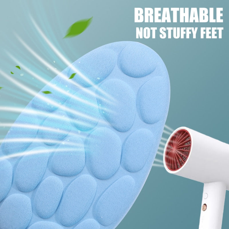 Soft Massage Memory Foam Insoles - Orthopedic Comfort for Sport Shoes BIKE FIELD