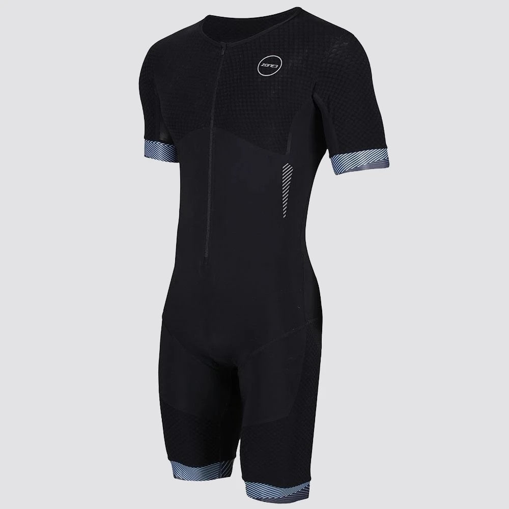 Triathlon Women's Short Sleeve Cycling Skinsuit: MTB Jumpsuit for Summer Runs, Roller Skating, and Biking BIKE FIELD