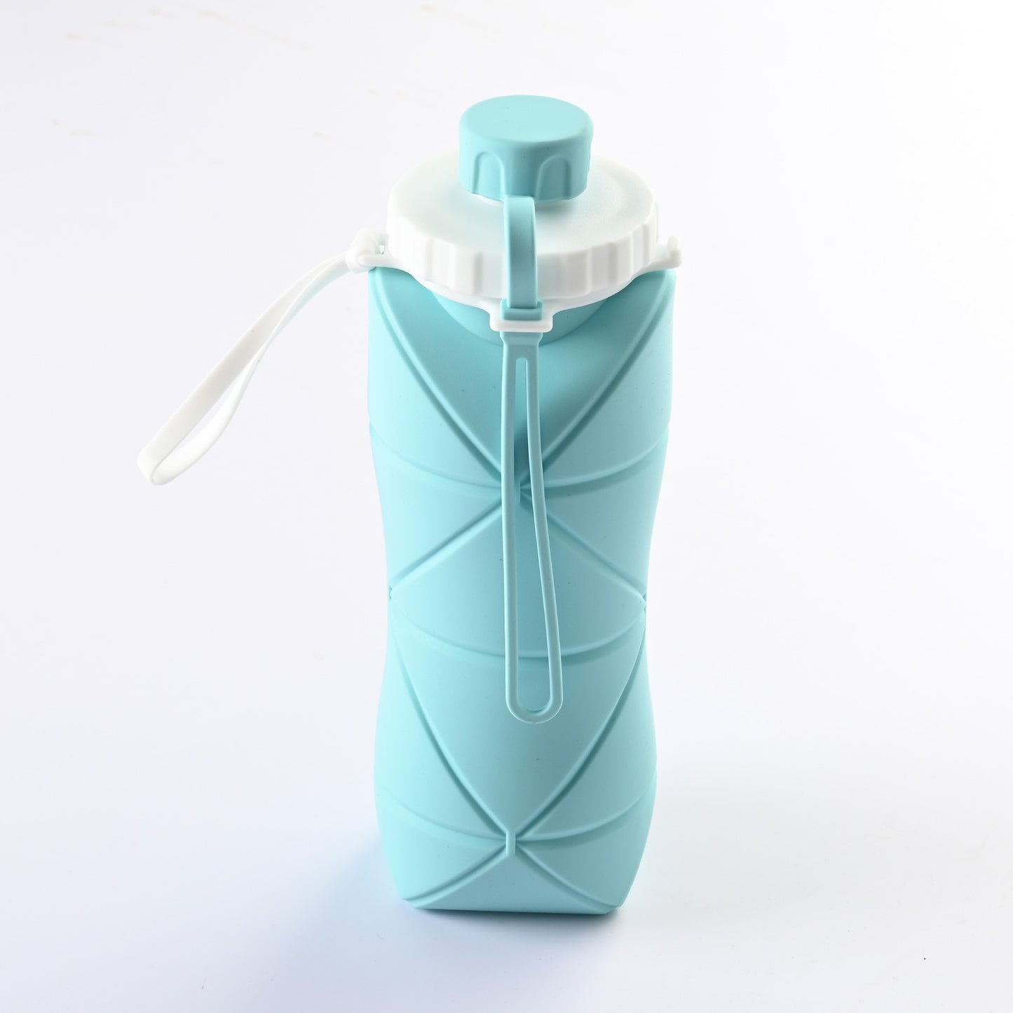 600ml Folding Silicone Water Bottle for Active Lifestyles BIKE FIELD