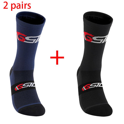 Compression Cycling Socks: Knee-High Comfort and Sporty Style BIKE FIELD