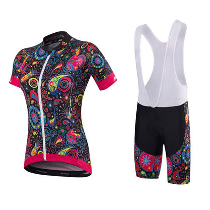 Summer Women's Cycling Jersey: Slim Fit, Breathable Fabric BIKE FIELD