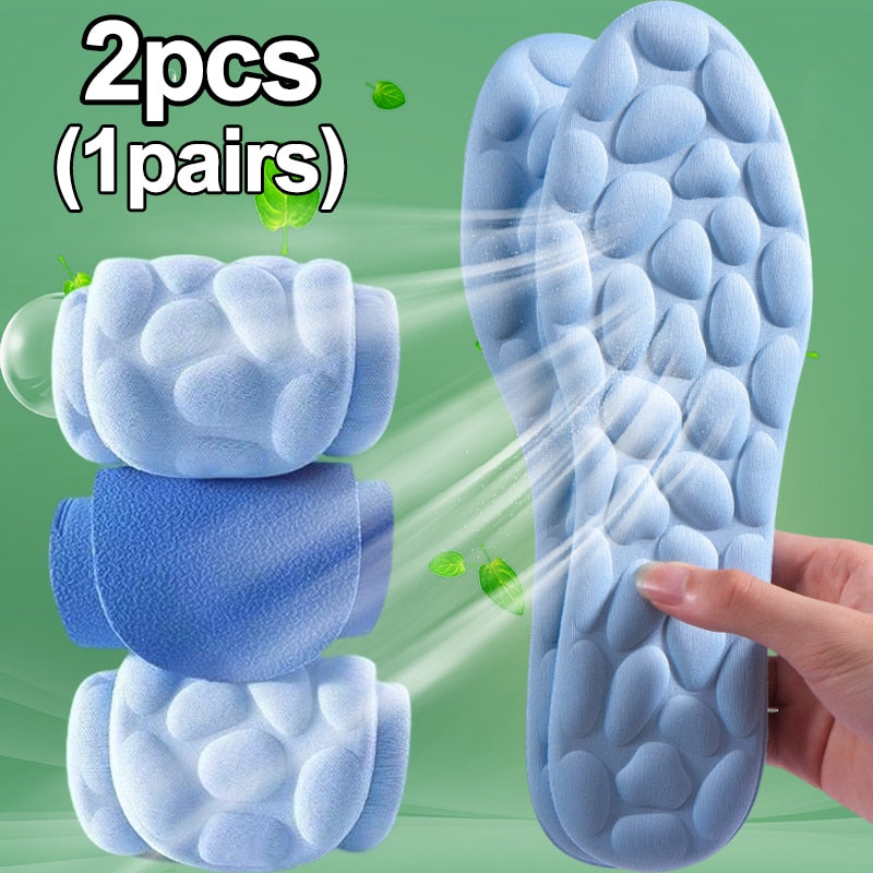 Soft Massage Memory Foam Insoles - Orthopedic Comfort for Sport Shoes BIKE FIELD