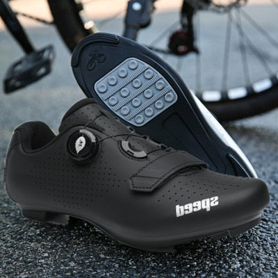 Unisex Cycling Sneakers: MTB Shoes for Men with Cleats, Road and Dirt Bike Flats for Women BIKE FIELD