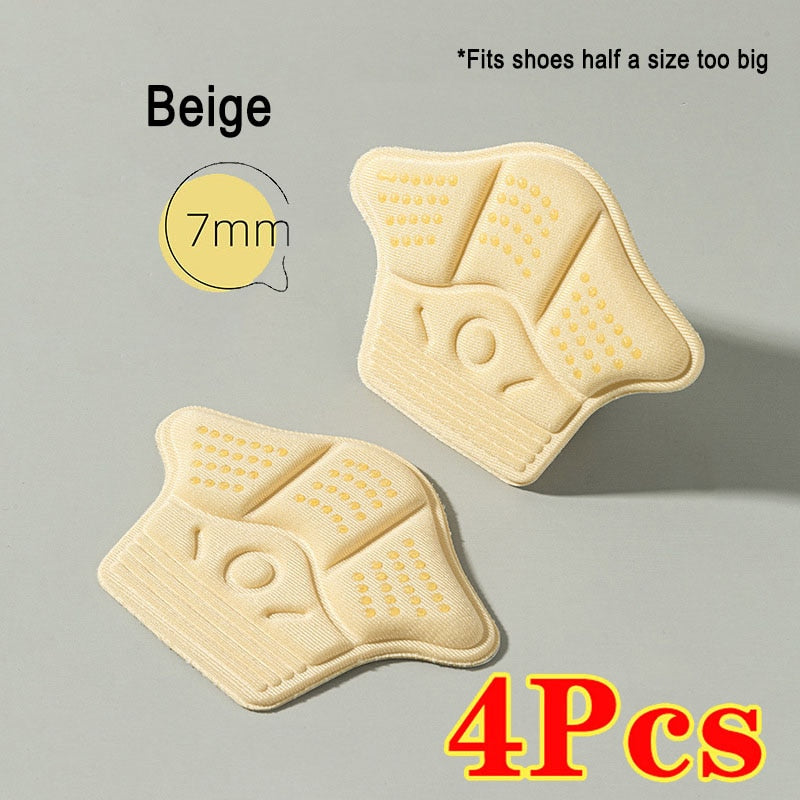 4Pcs Heel Stickers for Ultimate Footwear Enhancement BIKE FIELD