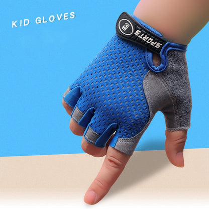 Half-Finger Children's Cycling Gloves BIKE FIELD