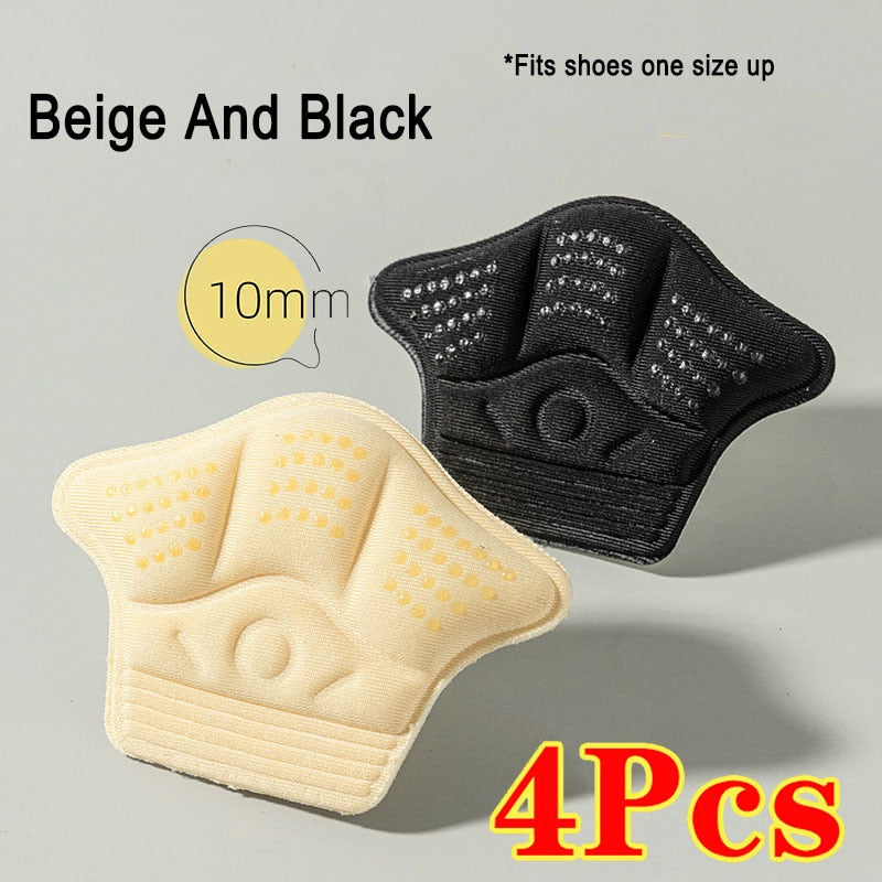 4Pcs Heel Stickers for Ultimate Footwear Enhancement BIKE FIELD