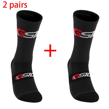 Compression Cycling Socks: Knee-High Comfort and Sporty Style BIKE FIELD