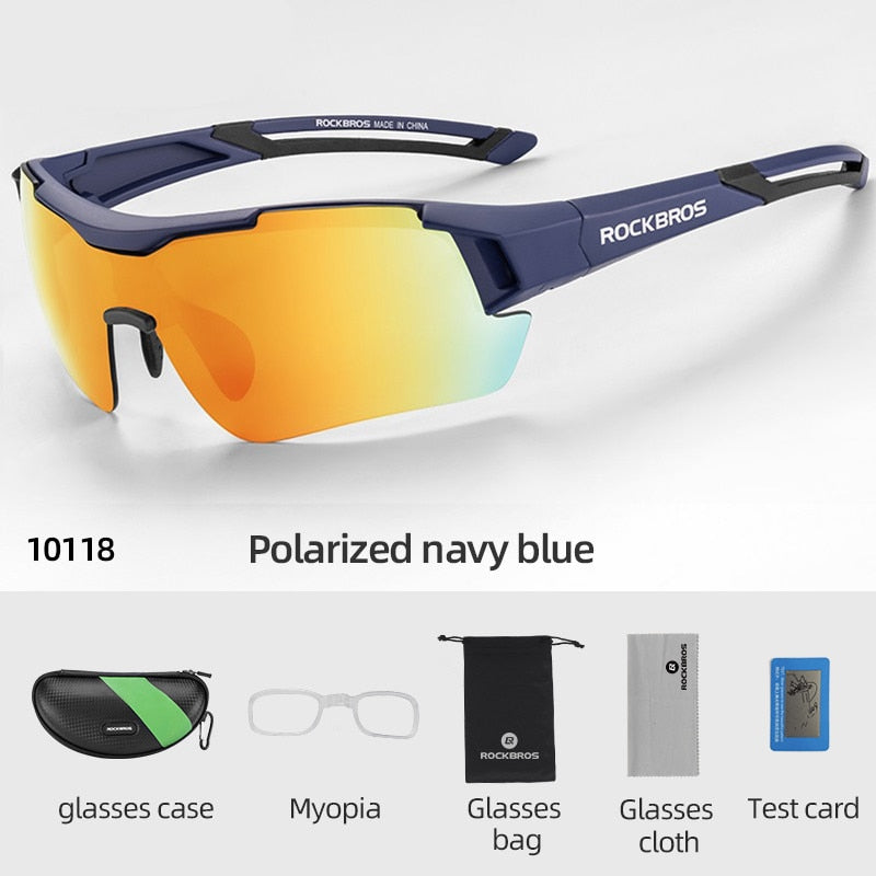 Ultra-light Polarized Cycling Glasses – MTB and Road Bike Sunglasses BIKE FIELD
