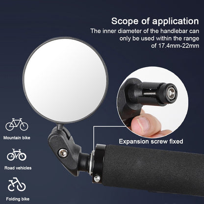 Universal Adjustable 360 Degree Rear View Mirror for MTB Road Bike BIKE FIELD