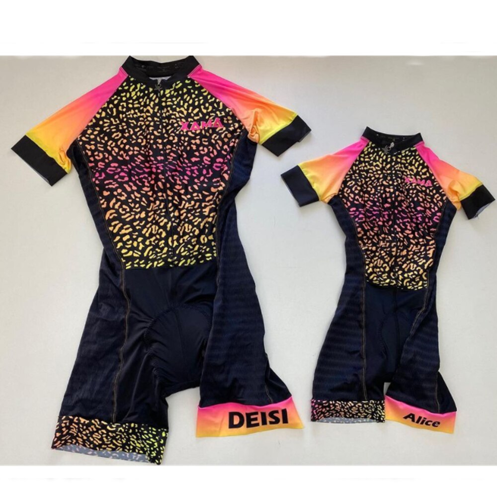 Parent-Child Cycling Clothing Set - Summer Triathlon Wear BIKE FIELD