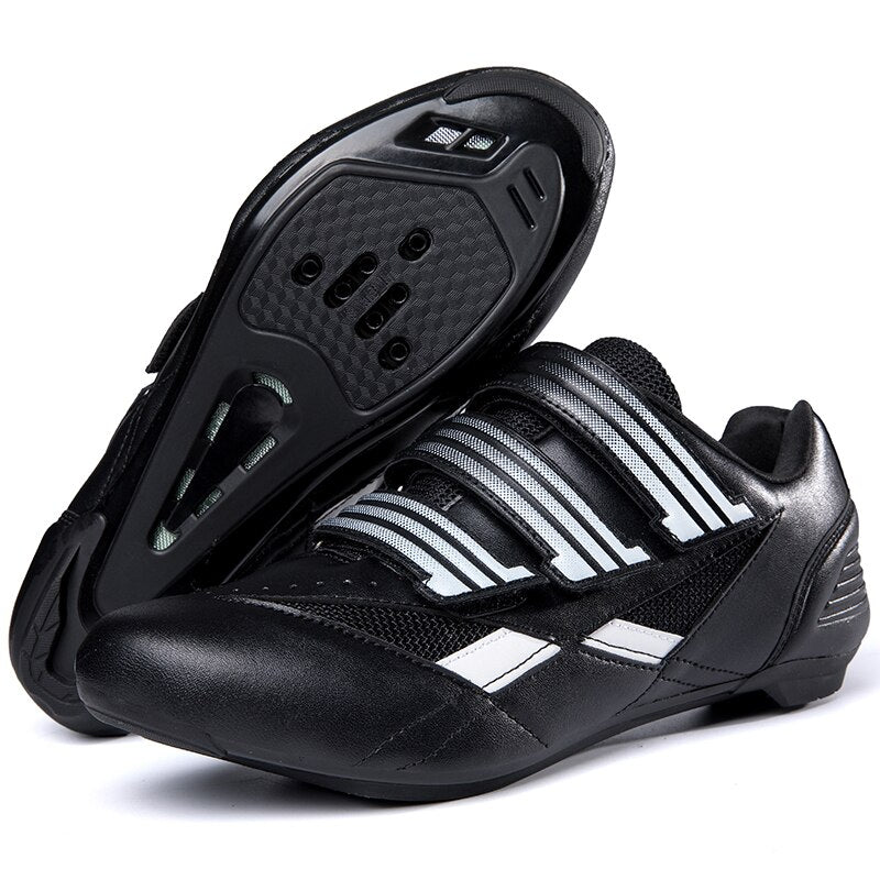 Unisex Free-Locking Plate Cycling Shoes: Breathable Road Bike Sneakers BIKE FIELD