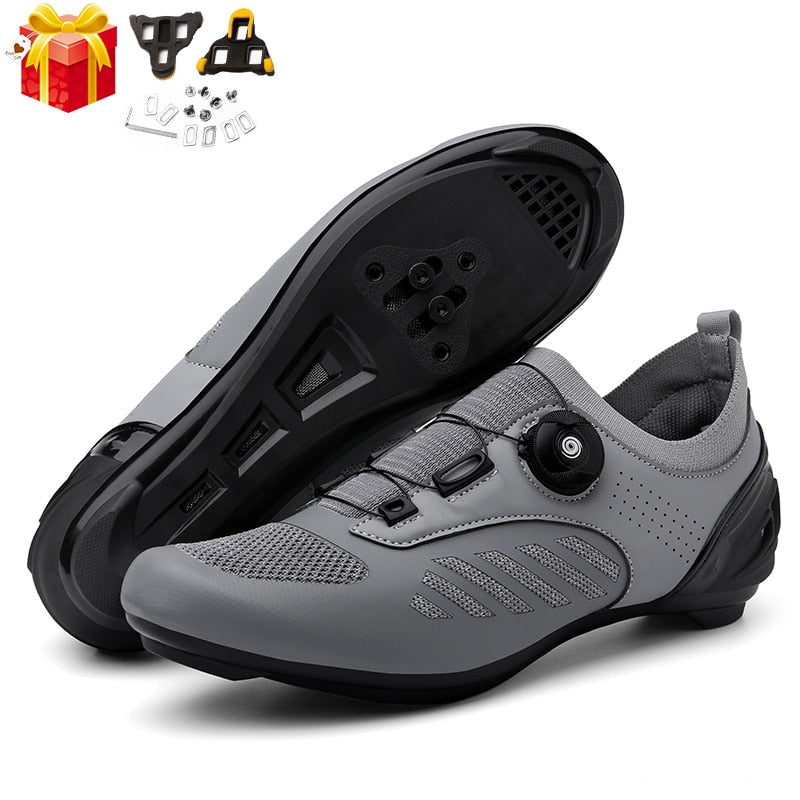 Ultralight Mountain Bike Shoes: Self-Locking Cleats for Men, Flat Speed Sneakers for Women BIKE FIELD