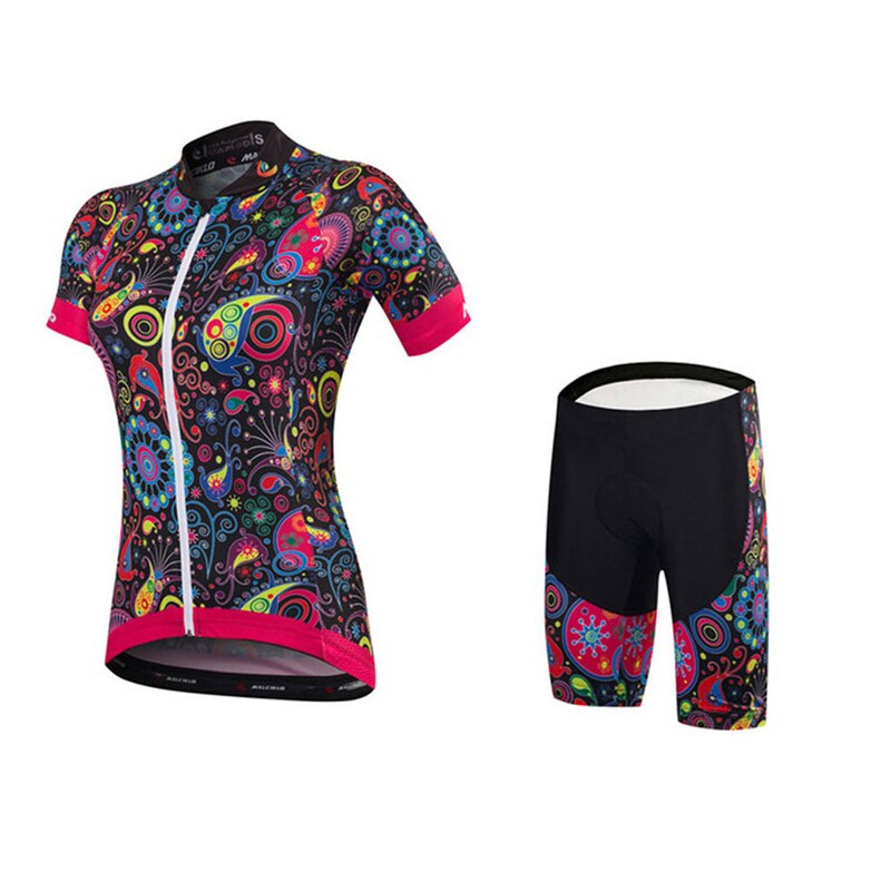 Summer Women's Cycling Jersey: Slim Fit, Breathable Fabric BIKE FIELD