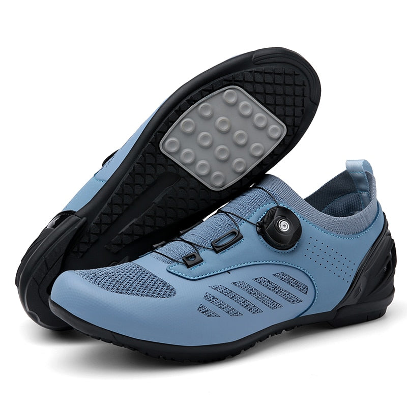 Ultralight Mountain Bike Shoes: Self-Locking Cleats for Men, Flat Speed Sneakers for Women BIKE FIELD