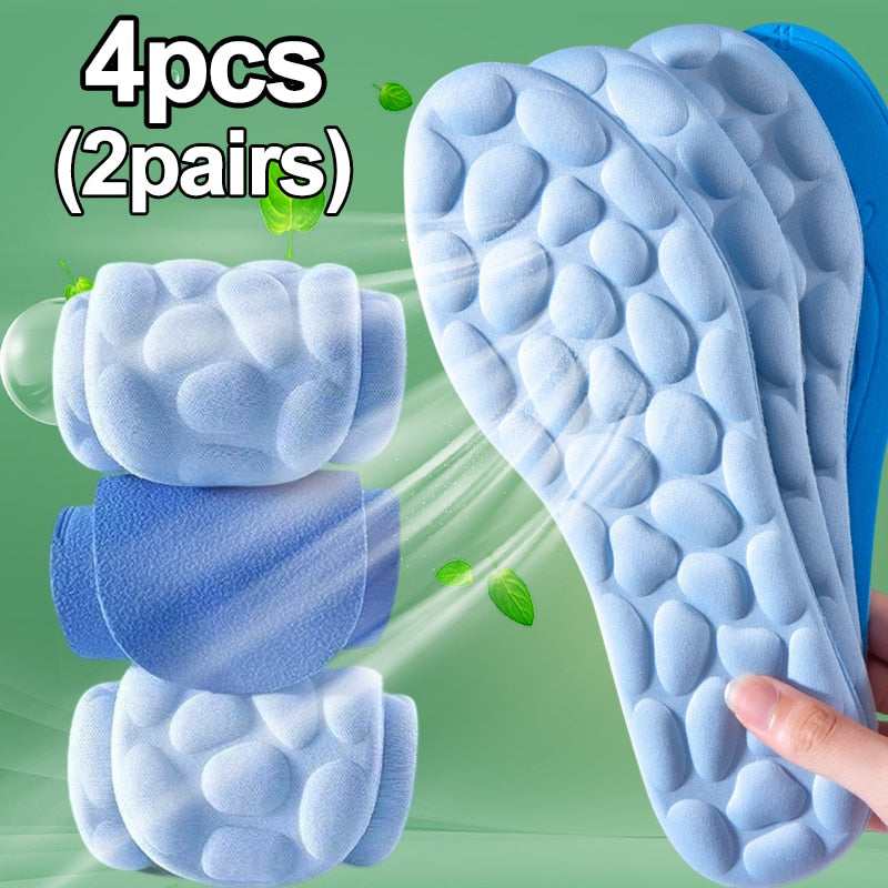 Soft Massage Memory Foam Insoles - Orthopedic Comfort for Sport Shoes BIKE FIELD