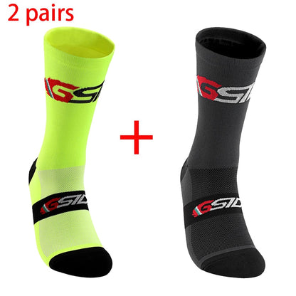 Compression Cycling Socks: Knee-High Comfort and Sporty Style BIKE FIELD