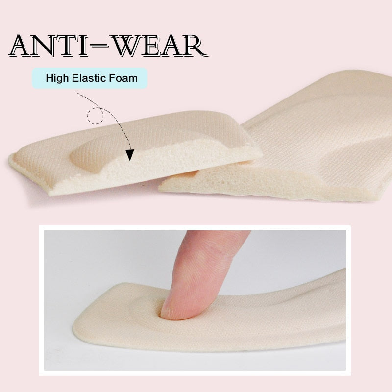 Heel Pad Inserts for Sport Shoes: Adjustable, Antiwear, Cushioned Insoles BIKE FIELD