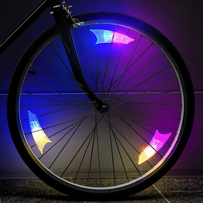 Plastic Waterproof Bicycle LED Wheel Lights - High Brightness Visibility BIKE FIELD