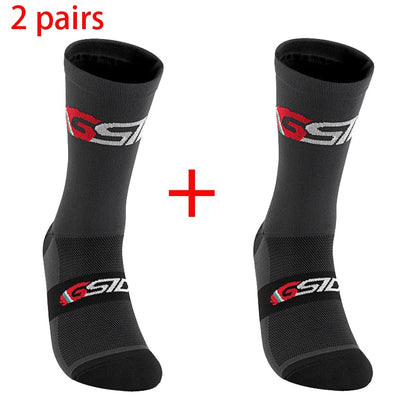 Compression Cycling Socks: Knee-High Comfort and Sporty Style BIKE FIELD