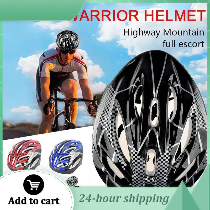 Adjustable Ultra-Light Bicycle and Motorcycle Helmet BIKE FIELD