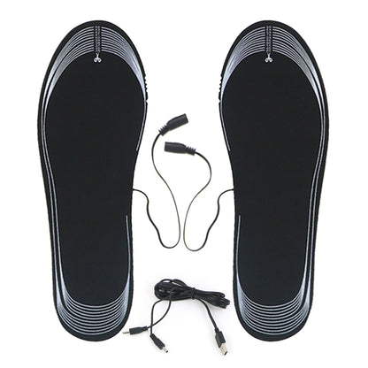 USB-Powered Heated Insoles: Cuttable Inserts for Warmth During Winter Activities BIKE FIELD