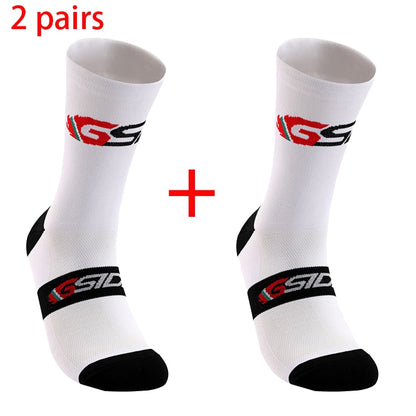 Compression Cycling Socks: Knee-High Comfort and Sporty Style BIKE FIELD