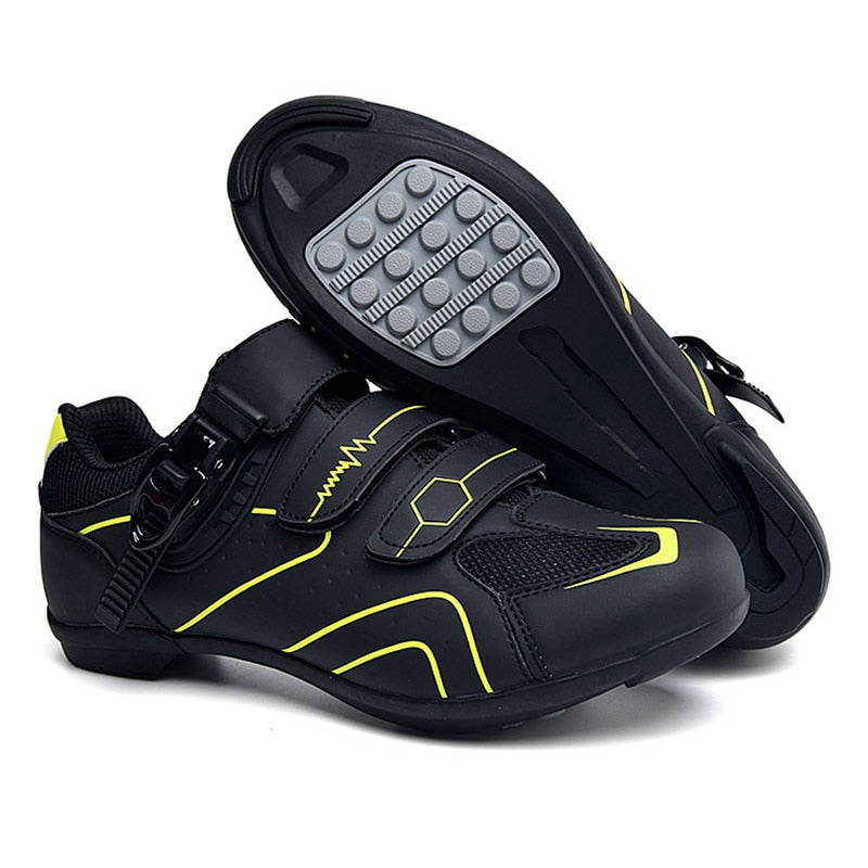 Unisex Cycling Shoes: Flat Pedal MTB Sneakers with Non-slip Rubber, Ideal for Road Bike Racing BIKE FIELD