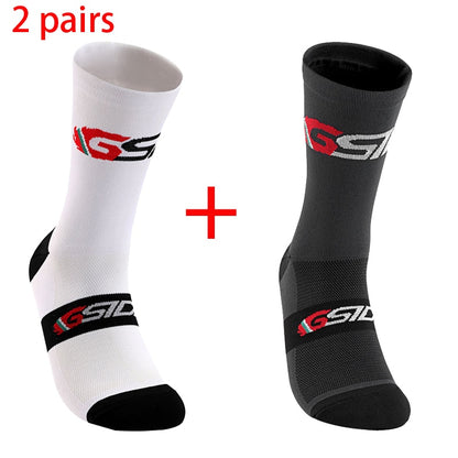 Compression Cycling Socks: Knee-High Comfort and Sporty Style BIKE FIELD