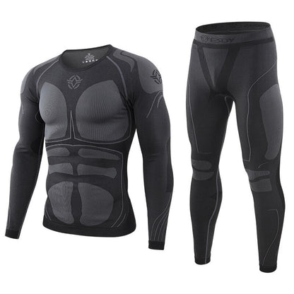 Men Sport Thermal Underwear Suits Outdoor Cycling Compression Sportswear BIKE FIELD