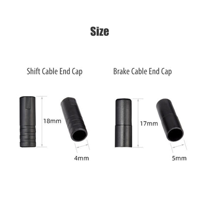 Road MTB Bicycle Cable End Cap Set - 1000pcs/box BIKE FIELD