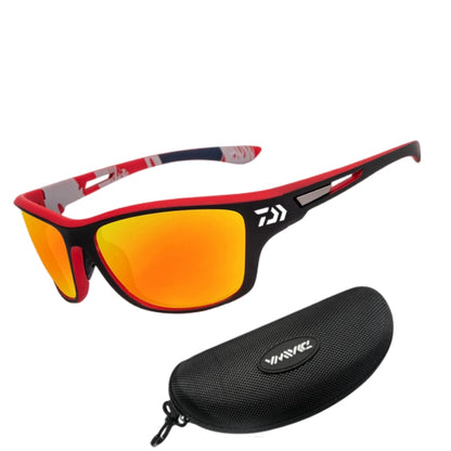 DAIWA Polarized Fishing Sunglasses for Men Fishing Driving Cycling UV Protection Goggles Sports Sun Glasses UV400 BIKE FIELD