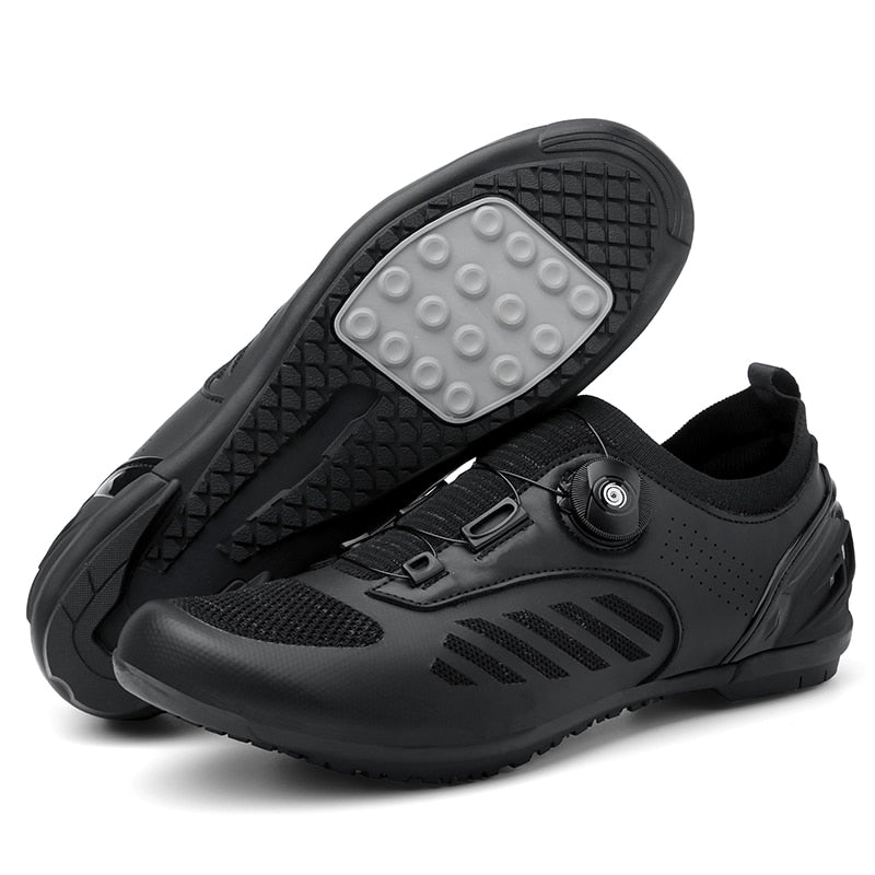 Ultralight Mountain Bike Shoes: Self-Locking Cleats for Men, Flat Speed Sneakers for Women BIKE FIELD