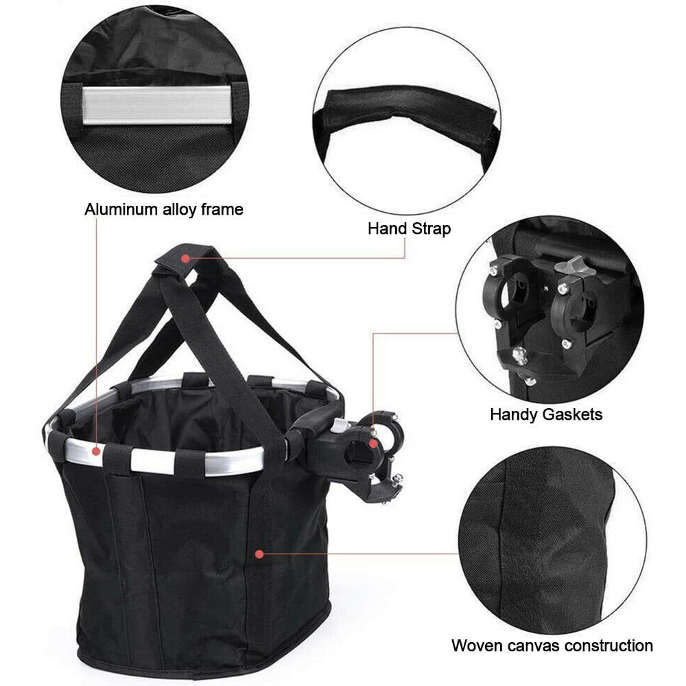 Foldable Pet Carrying Basket for Mountain Bikes BIKE FIELD