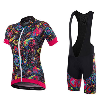 Summer Women's Cycling Jersey: Slim Fit, Breathable Fabric BIKE FIELD