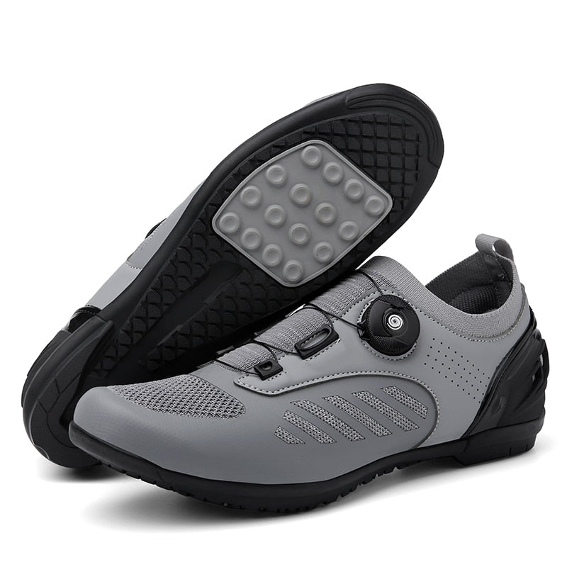 Ultralight Mountain Bike Shoes: Self-Locking Cleats for Men, Flat Speed Sneakers for Women BIKE FIELD