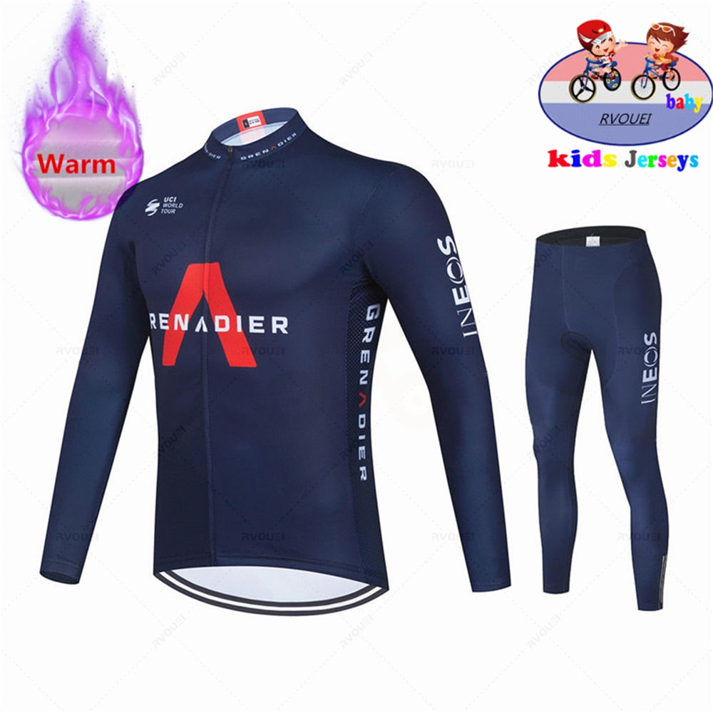 Kids Cycling Jersey Set: Warmth Meets Style BIKE FIELD