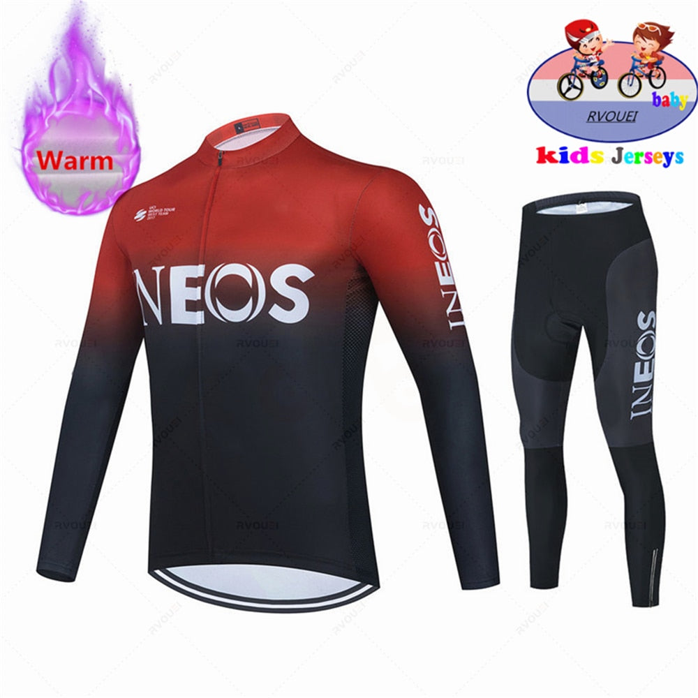 Kids Cycling Jersey Set: Warmth Meets Style BIKE FIELD