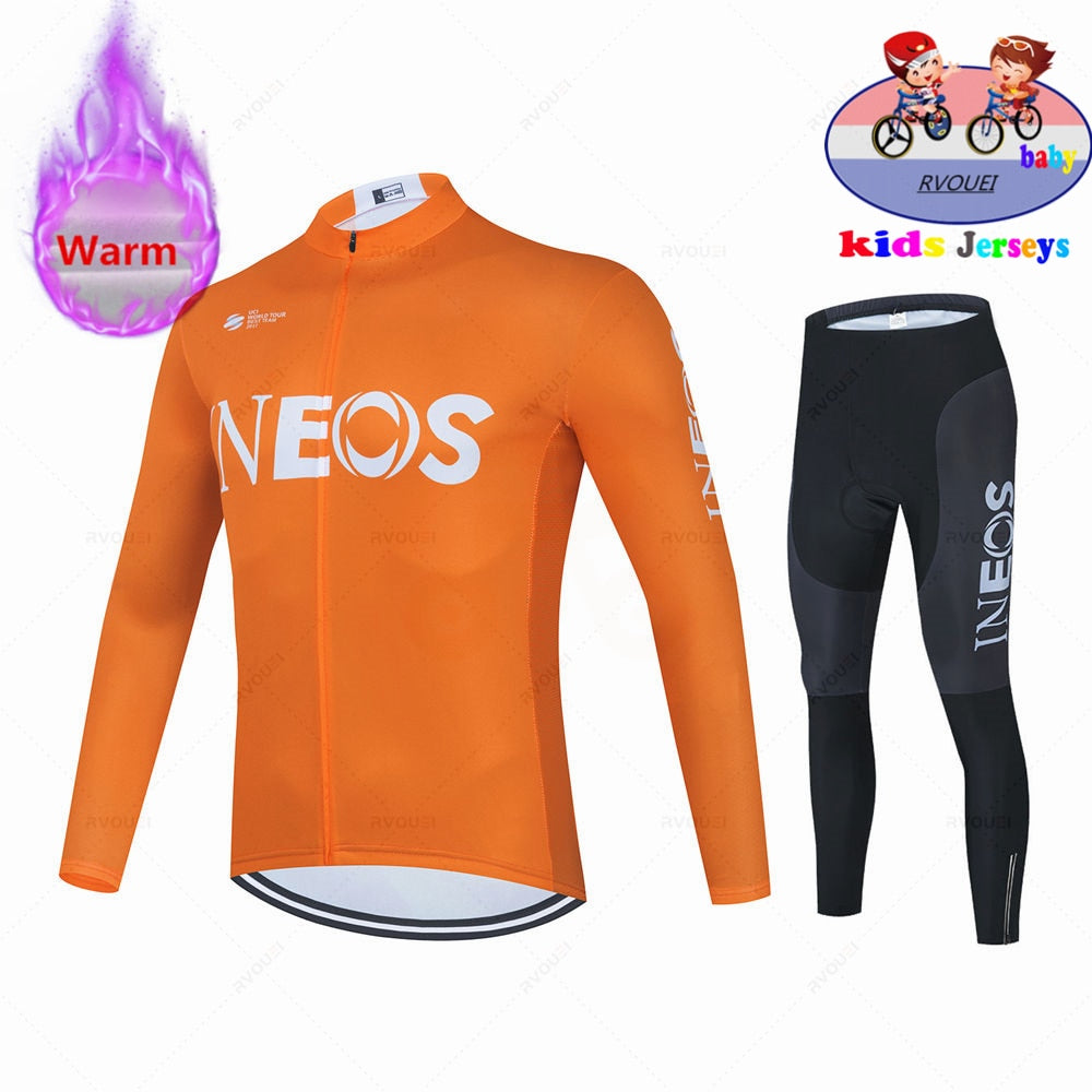 Kids Cycling Jersey Set: Warmth Meets Style BIKE FIELD