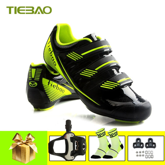 Road Cycling Shoes - Nylon Sole, Self-Locking, Breathable Design BIKE FIELD