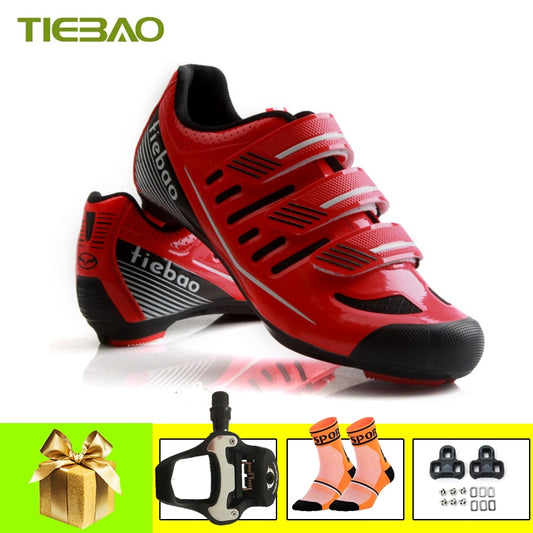 Self-Locking Road Cycling Shoes for Men: Breathable Design for Outdoor Riding BIKE FIELD