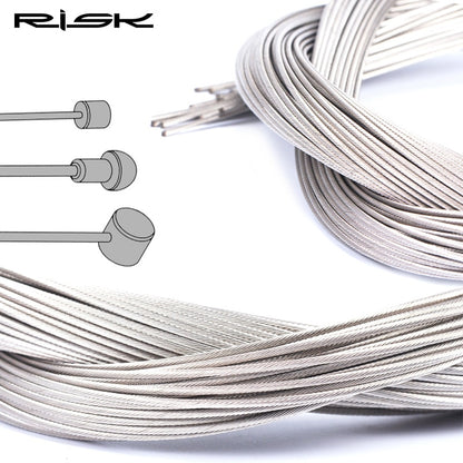 RISK RC127 Stainless Steel Derailleur Shift Brake Inner Cables BIKE FIELD