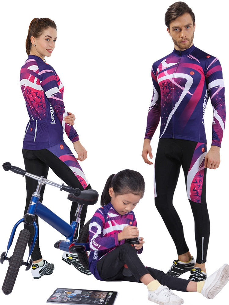 Parent-Child Family Cycling Clothes Set BIKE FIELD