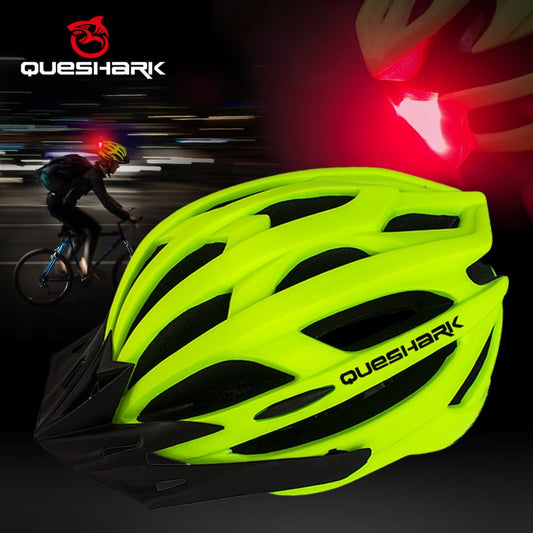 Illuminate Your Ride: Ultralight LED Cycling Helmet BIKE FIELD