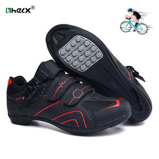 Unisex Cycling Shoes: Flat Pedal MTB Sneakers with Non-slip Rubber, Ideal for Road Bike Racing BIKE FIELD