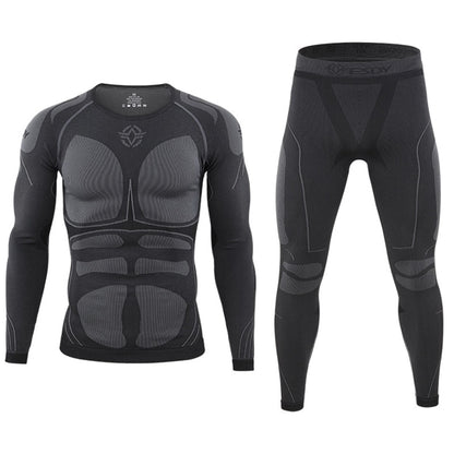 Men Sport Thermal Underwear Suits Outdoor Cycling Compression Sportswear BIKE FIELD