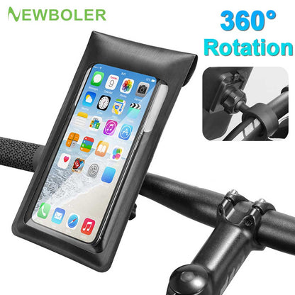 360°Rotation Motorcycle Bike Handlebar Phone Holder Touch Screen BIKE FIELD